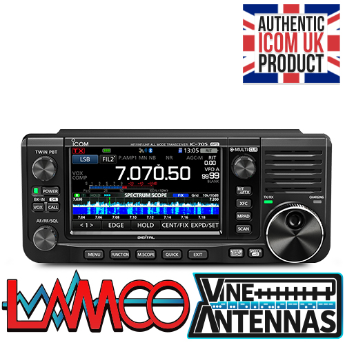 icom 705 Free LAMCO HAM Radio Shop Amateur Radio Dealer Supplier Vine Antennas Amateur Radio Shops HAM Radio Dealer Supplier Retailer Second Hand Twelve Months Warranty, Amateur Radio Sales. HAM Radio Sales. HAM Radio Shop, HAM Radio Shops, Amateur Radio Dealers, HAM radio dealers UK. Icom, Kenwood, Yaesu, Hytera. HAM Radio Shops, Amateur Radio Shop, Icom, Hytera, Kenwood, Yaesu, Antennas, Antenna Tuners, Power Supplies, Coax, CB Radio, Scanners, Receivers, Short Wave, Barnsley, UK, Call 01226 361700, Yorkshire The HAM Radio Shop Amateur Radio Dealer Suppliers United Kingdom Two Way Radio Hire Two Way Radio Sales Repair Service Scanners CB Radio Receivers Short Wave Radio