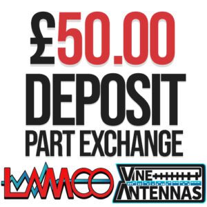 £50 Deposit HAM Radio Shop Amateur Radio Dealer Supplier Vine Antennas Amateur Radio Shops HAM Radio Dealer Supplier Retailer Second Hand Twelve Months Warranty