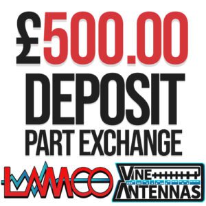 £500 Deposit HAM Radio Shop Amateur Radio Dealer Supplier Vine Antennas Amateur Radio Shops HAM Radio Dealer Supplier Retailer Second Hand Twelve Months Warranty