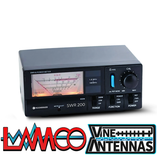 Moonraker SWR-200 HAM Radio Shop Amateur Radio Dealer Supplier Vine Antennas Amateur Radio Shops HAM Radio Dealer Supplier Retailer Second Hand Twelve Months Warranty
