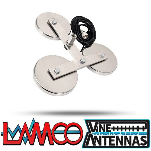 Vine Antennas RST-TRIMAG CHROME 38 HAM Radio Shop Amateur Radio Dealer Supplier Vine Antennas Amateur Radio Shops HAM Radio Dealer Supplier Retailer Second Hand Twelve Months Warranty