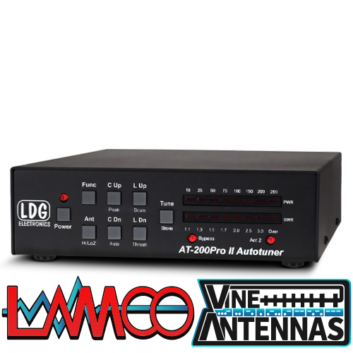 LDG AT-200ProII HAM Radio Shop Amateur Radio Dealer Supplier Vine Antennas Amateur Radio Shops HAM Radio Dealer Supplier Retailer Second Hand Twelve Months Warranty