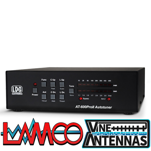 LDG AT-600ProII HAM Radio Shop Amateur Radio Dealer Supplier Vine Antennas Amateur Radio Shops HAM Radio Dealer Supplier Retailer Second Hand Twelve Months Warranty