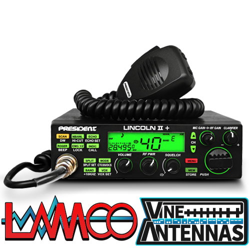 President Lincoln 2 HAM Radio Shop Amateur Radio Dealer Supplier Vine Antennas Amateur Radio Shops HAM Radio Dealer Supplier Retailer Second Hand Twelve Months Warranty
