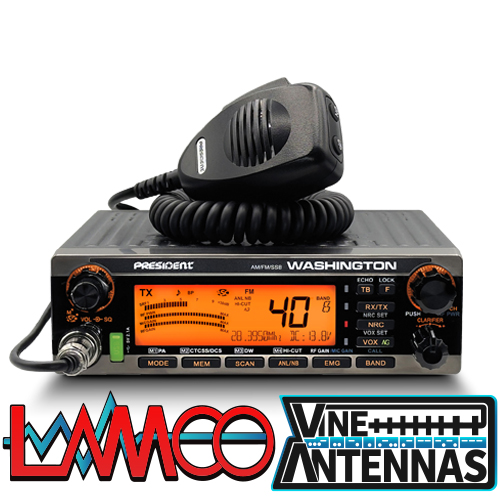 President Washington HAM Radio Shop Amateur Radio Dealer Supplier Vine Antennas Amateur Radio Shops HAM Radio Dealer Supplier Retailer Second Hand Twelve Months Warranty