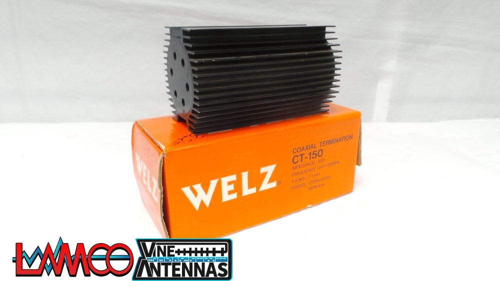 Welz CT-150 50 Ohm Dummy Load USED | 12 Months Warranty