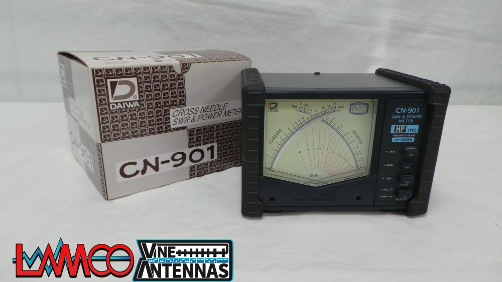 Daiwa CN-901 PWR/SWR Meter USED | 12 Months Warranty