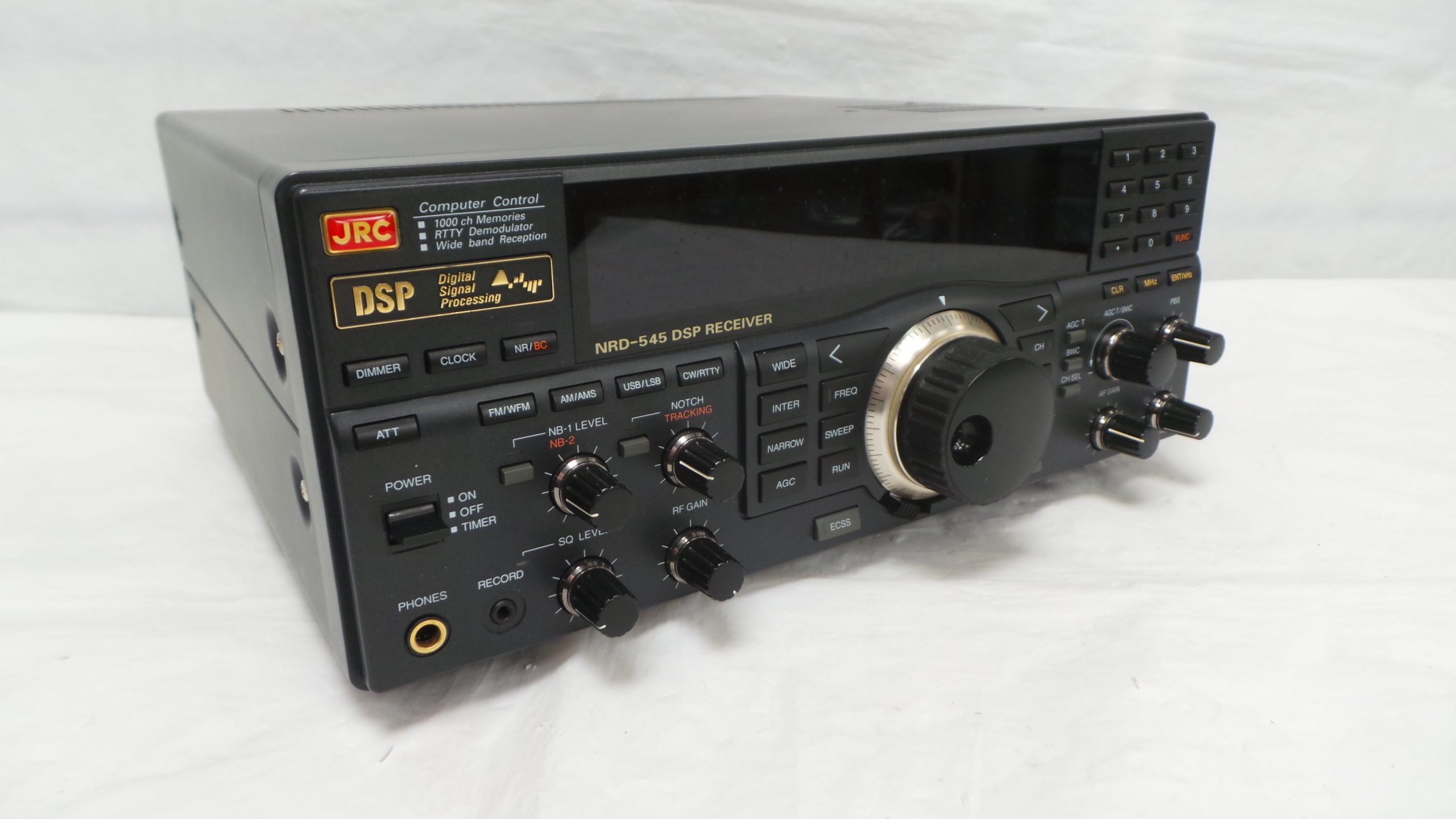 JRC NRD-545 HF/VHF/UHF USED Receiver | 12 Months Warranty