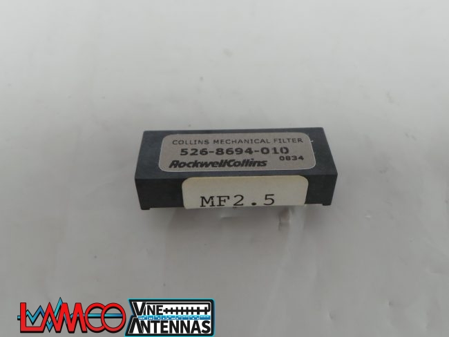 AOR MF-2.5 Collins Mech 2.5kHz SSB Filter for AR-8600-5000-7030 USED | 12 Months Warranty