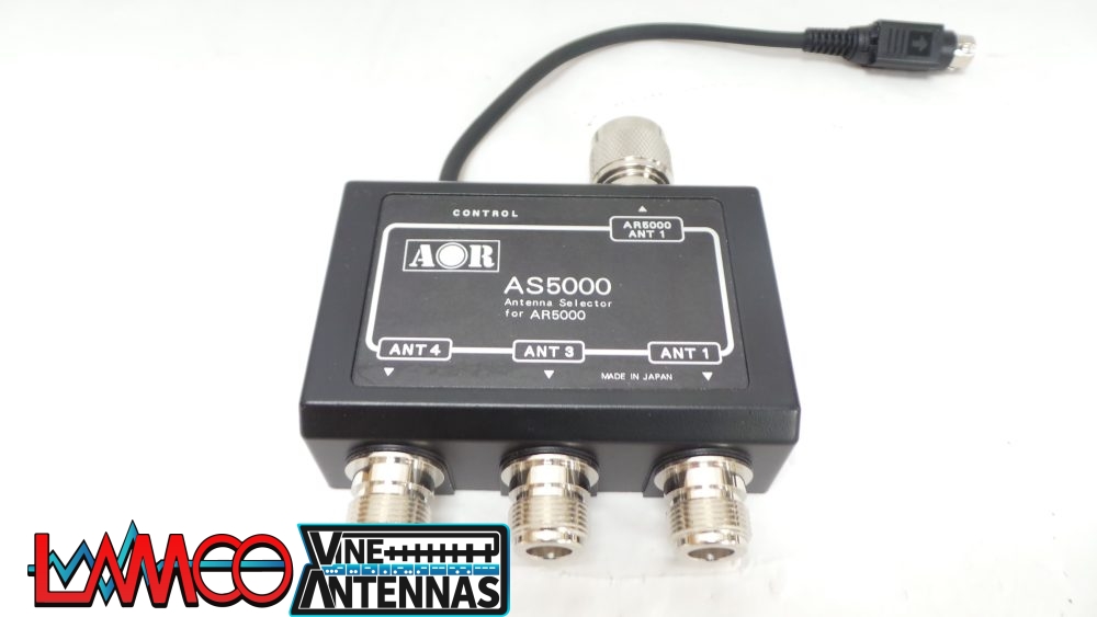 AOR AS5000 Antenna Terminal Selector USED | 12 Months Warranty