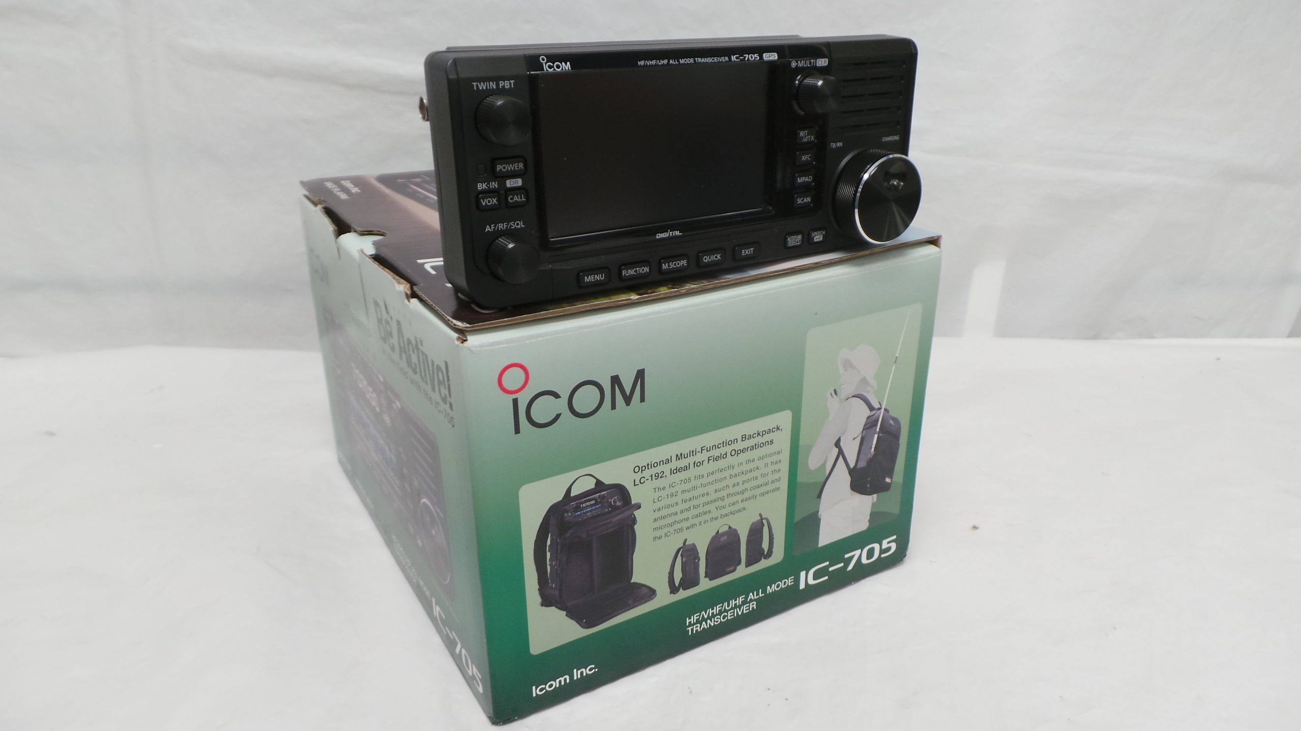 Icom IC-705 HF/VHF/UHF/ Transceiver | Two Years LAMCO Select Warranty