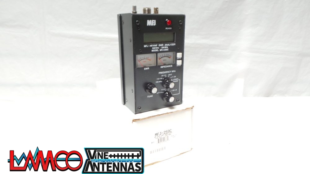 MFJ-259C Antenna Analyser USED | 12 Months Warranty