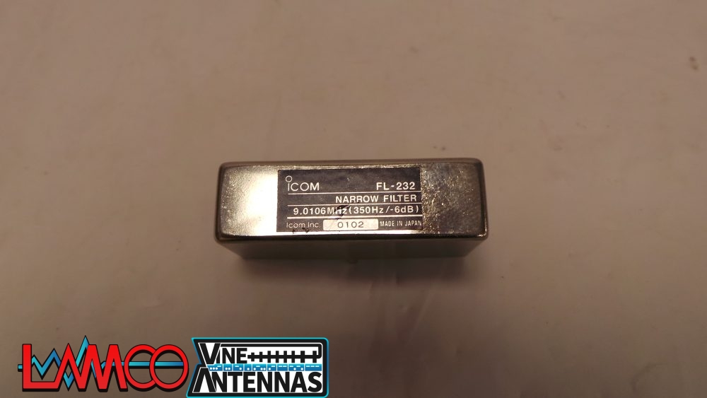 Icom FL-232 Narrow CW Filter USED | 12 Months Warranty