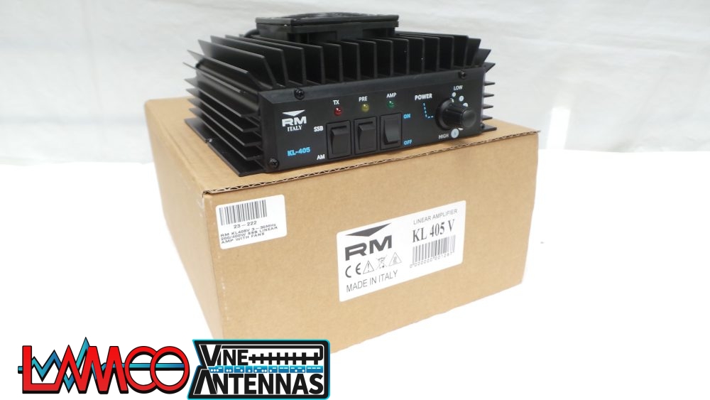 RM KL-405V HF Linear Amplifier USED | 12 Months Warranty