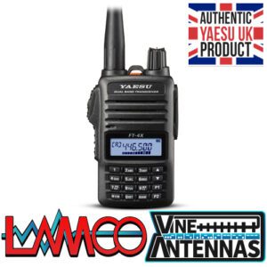 YAESU FT-4XE 2025 HAM Radio Shop Amateur Radio Dealer Supplier Vine Antennas Amateur Radio Shops HAM Radio Dealer Supplier Retailer Second Hand Twelve Months Warranty