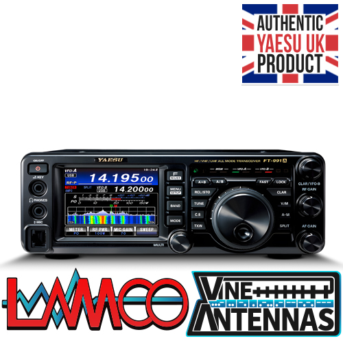 YAESU FT-991A 2025 HAM Radio Shop Amateur Radio Dealer Supplier Vine Antennas Amateur Radio Shops HAM Radio Dealer Supplier Retailer Second Hand Twelve Months Warranty