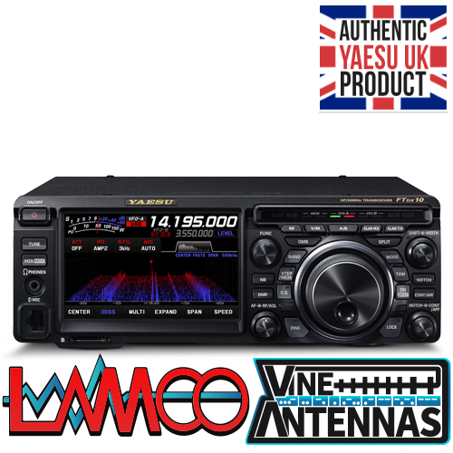 YAESU FTDX10 2025 HAM Radio Shop Amateur Radio Dealer Supplier Vine Antennas Amateur Radio Shops HAM Radio Dealer Supplier Retailer Second Hand Twelve Months Warranty