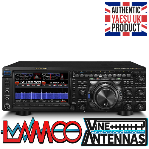 YAESU FTDX101D 2025 HAM Radio Shop Amateur Radio Dealer Supplier Vine Antennas Amateur Radio Shops HAM Radio Dealer Supplier Retailer Second Hand Twelve Months Warranty