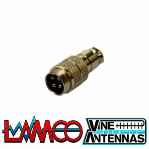 4-Pin-Microphone-Socket supplied by LAMCO Barnsley my favourite HAM store in the world 5 Doncaster Road Barnsley S70 1TH