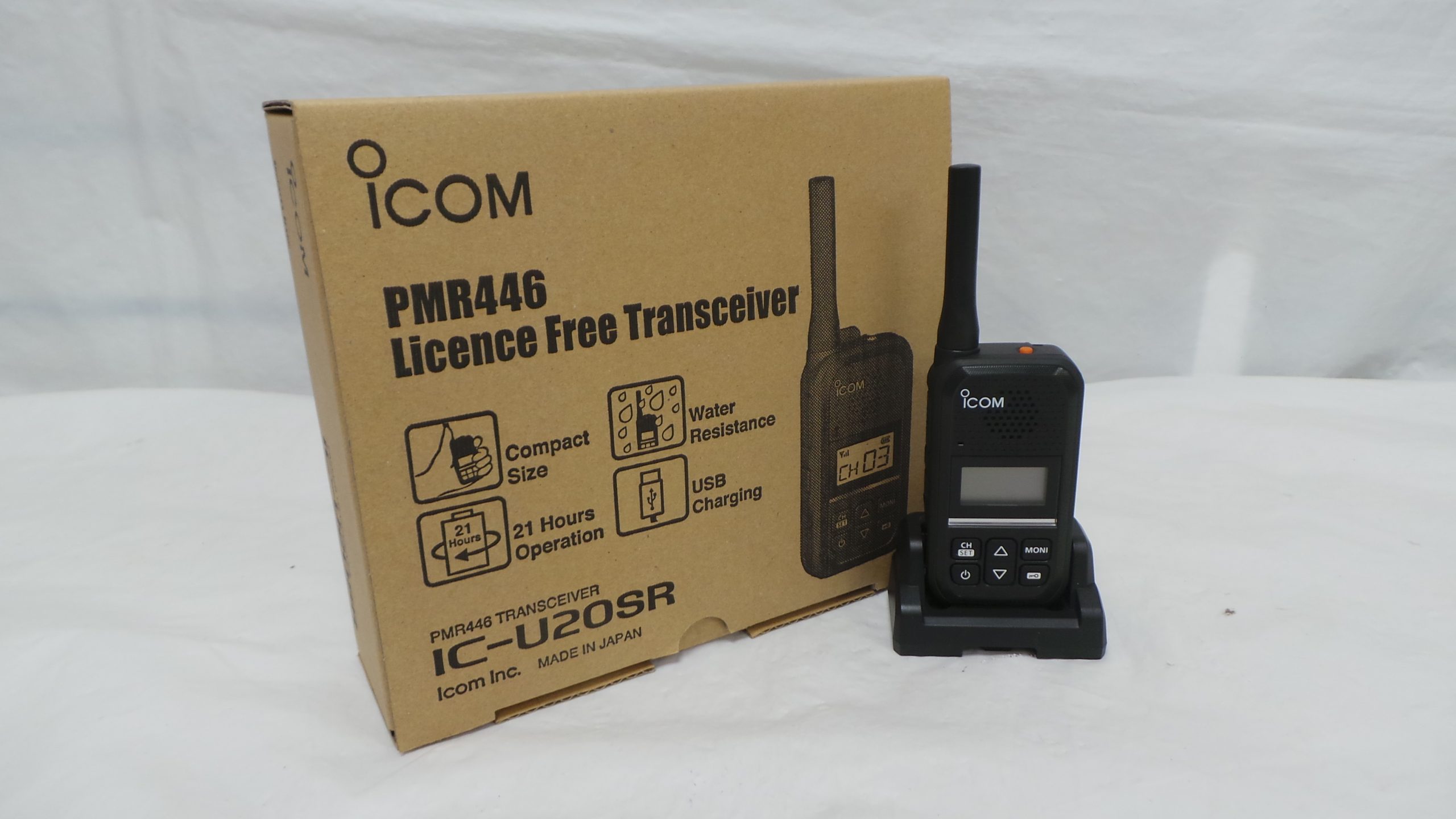 Icom IC-U20SR 446 Licence Free Transceiver | Two Years LAMCO Select Warranty