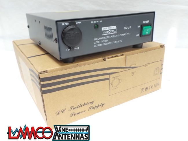 Sharman SM-23 23A 12V Power Supply USED | 12 Months Warranty