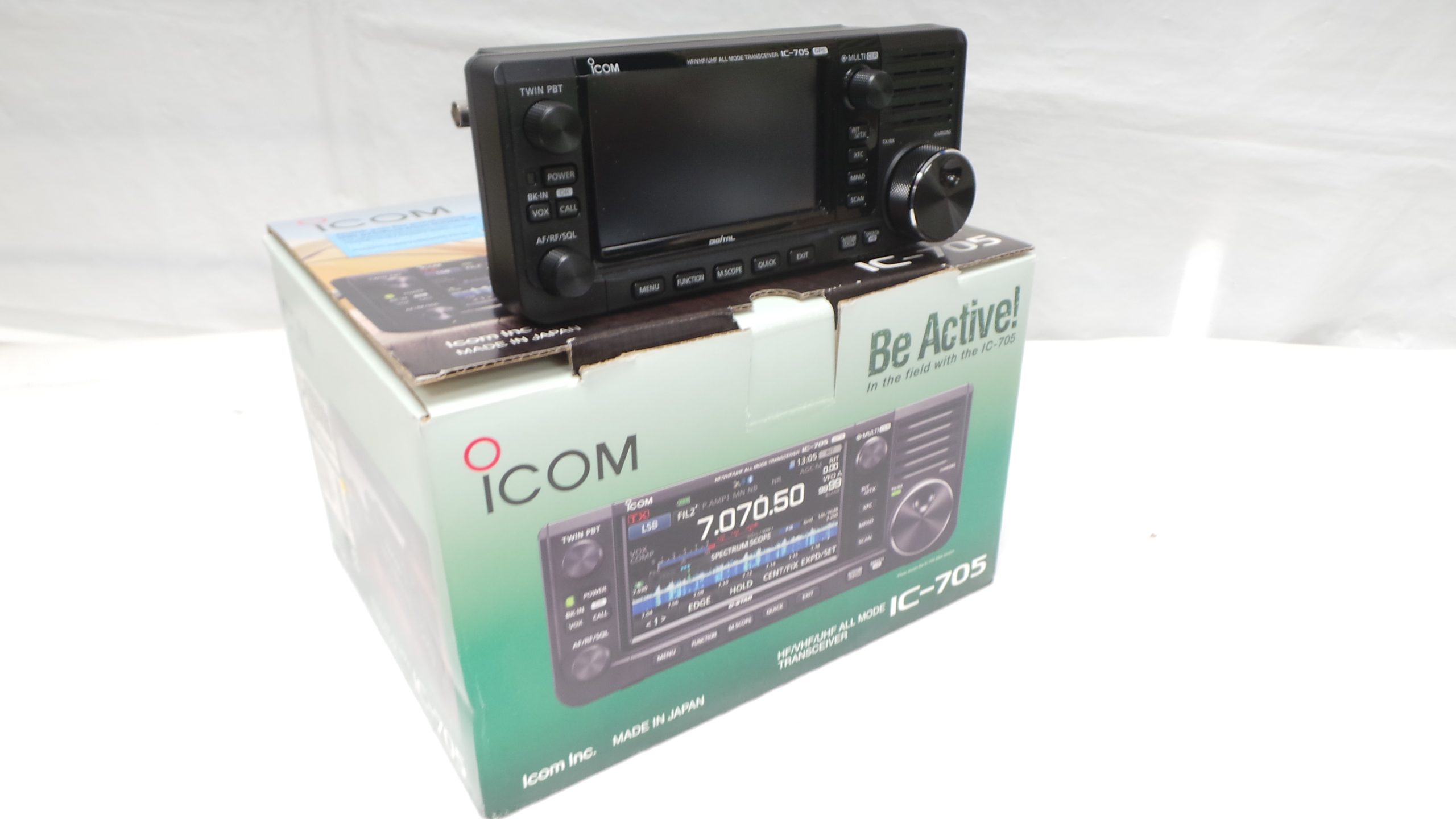 Icom IC-705 HF/VHF/UHF/ Transceiver | Two Years LAMCO Select Warranty