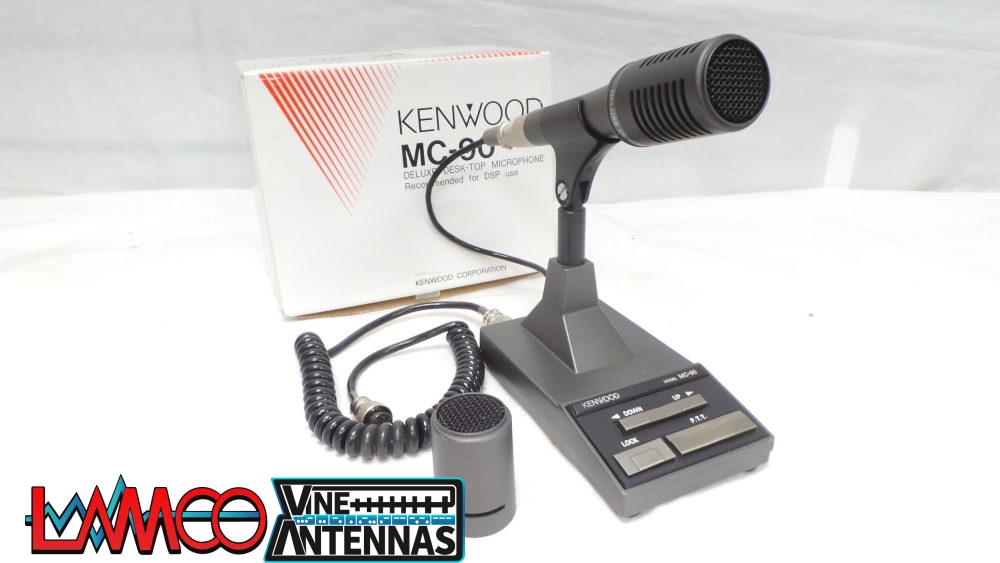 Kenwood MC-90 Desk Microphone USED | 12 Months Warranty