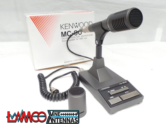 Kenwood MC-90 Desk Microphone USED | 12 Months Warranty