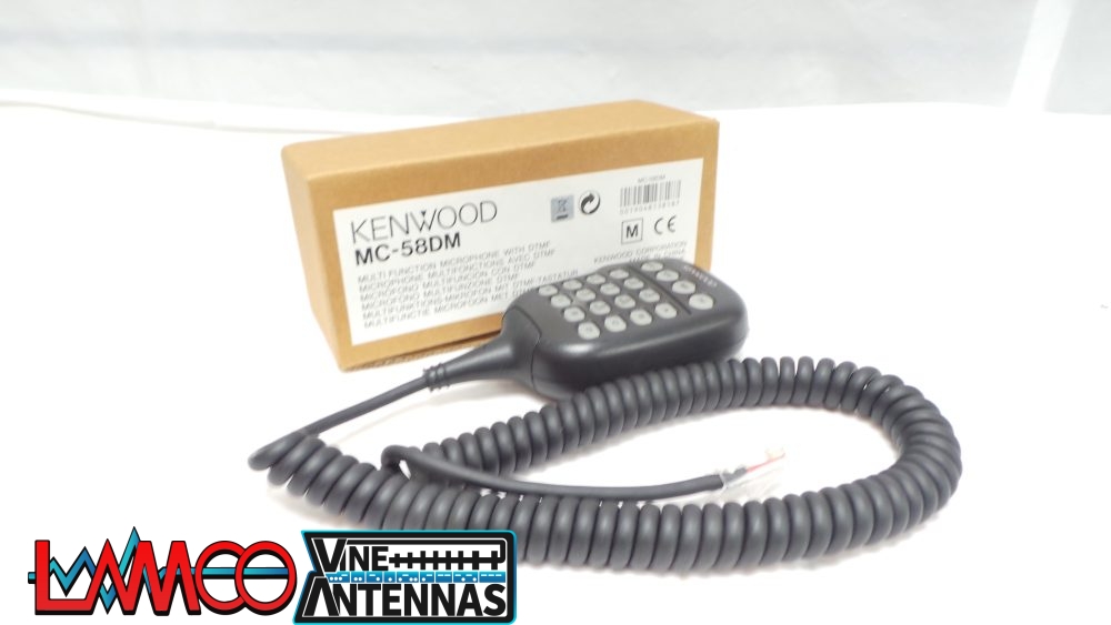 Kenwood MC-58DM Hand Microphone USED | 12 Months Warranty