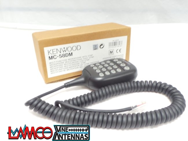 Kenwood MC-58DM Hand Microphone USED | 12 Months Warranty