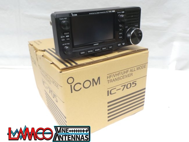 Icom IC-705 USED HF/VHF/UHF/ Transceiver | Two Years LAMCO Select Warranty