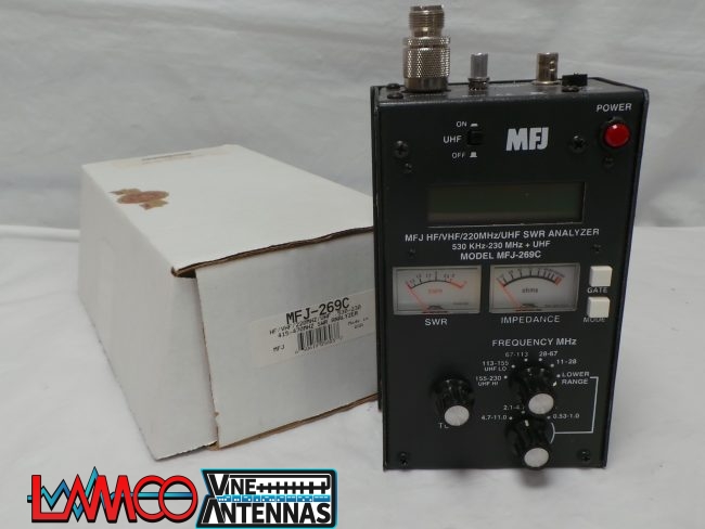 MFJ 269C Antenna Analyser USED | 12 Months Warranty