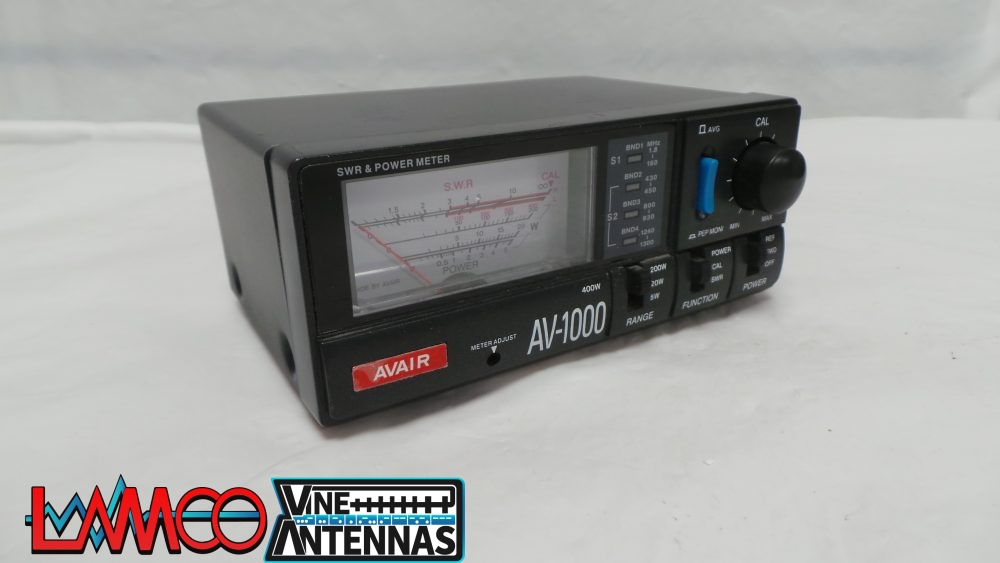 Avair AV-1000 PWR/SWR Meter HF/VHF/UHF/SHF USED | 12 Months Warranty