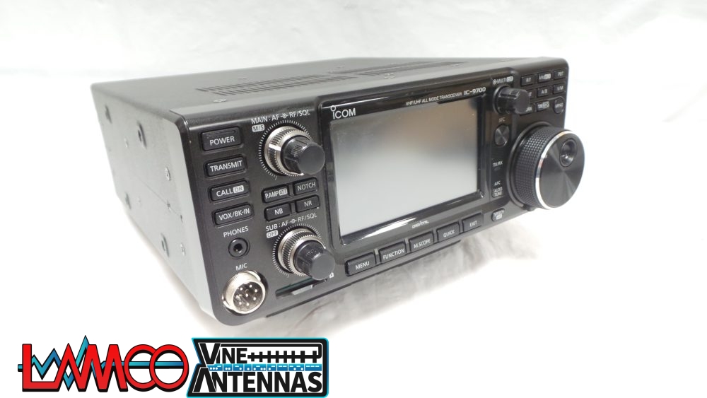 Icom IC-9700 VHF/UHF/SHF D-STAR Transceiver | Two Years LAMCO Select Warranty