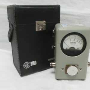 Bird Thruline Model 43P Wattmeter USED