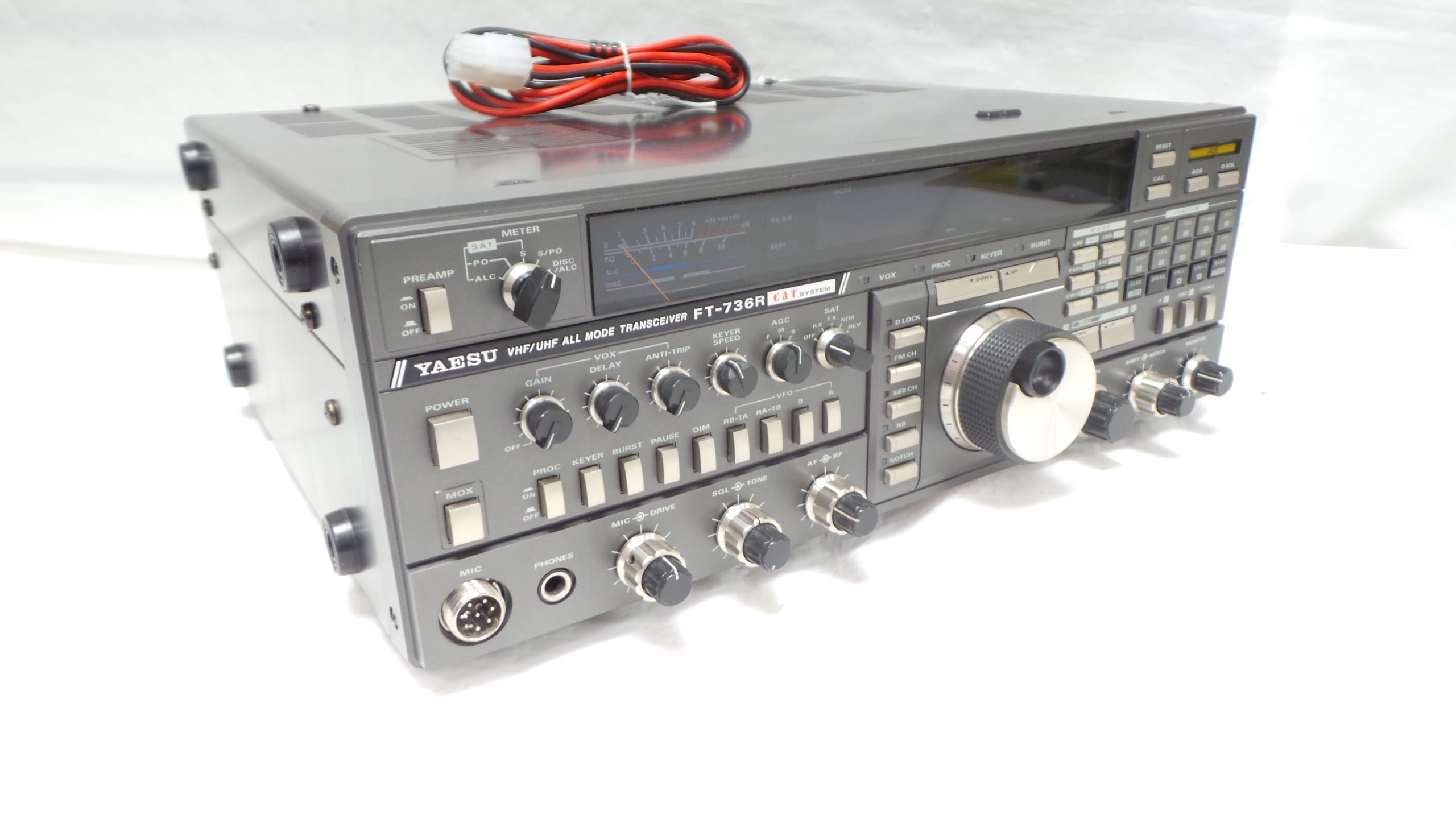 YAESU FT-736 トランシーバー V/UHF帯用 オールモード 八重洲無線 取説