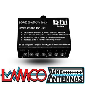 BHI 1042 Switch Box HAM Radio Shop Amateur Radio Dealer Supplier Vine Antennas Amateur Radio Shops HAM Radio Dealer Supplier Retailer Second Hand Twelve Months Warranty