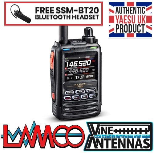 FT5DE Free SSM-BT20 HAM Radio Shop Amateur Radio Dealer Supplier Vine Antennas Amateur Radio Shops HAM Radio Dealer Supplier Retailer Second Hand Twelve Months Warranty