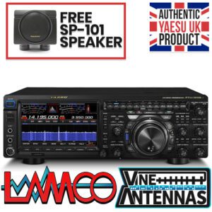 Yaesu FTDX101D Free SP-101 HAM Radio Shop Amateur Radio Dealer Supplier Vine Antennas Amateur Radio Shops HAM Radio Dealer Supplier Retailer Second Hand Twelve Months Warranty