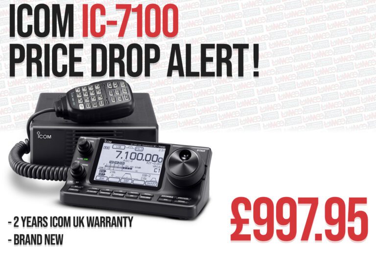 IC-7100 Price Drop Mobile HAM Radio Shop Amateur Radio Dealer Supplier Vine Antennas Amateur Radio Shops HAM Radio Dealer Supplier Retailer Second Hand Twelve Months Warranty