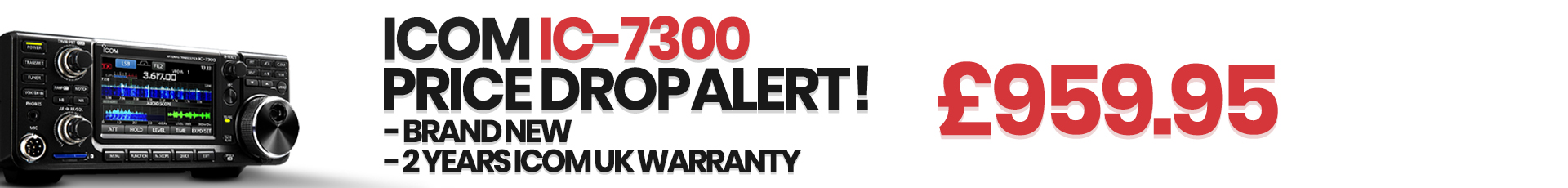 7300 Price Drop HAM Radio Shop Amateur Radio Dealer Supplier Vine Antennas Amateur Radio Shops HAM Radio Dealer Supplier Retailer Second Hand Twelve Months Warranty