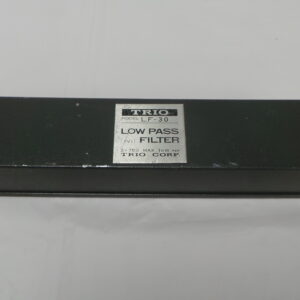 Trio Low Pass Filter Junksale Clearance