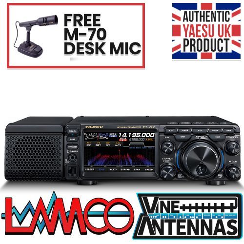FT-710 AESS Free M-70 HAM Radio Shop Amateur Radio Dealer Supplier Vine Antennas Amateur Radio Shops HAM Radio Dealer Supplier Retailer Second Hand Twelve Months Warranty