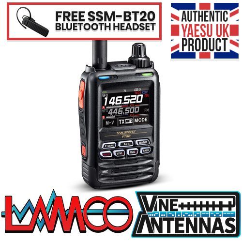 FT5DE Free SSM-BT20 HAM Radio Shop Amateur Radio Dealer Supplier Vine Antennas Amateur Radio Shops HAM Radio Dealer Supplier Retailer Second Hand Twelve Months Warranty