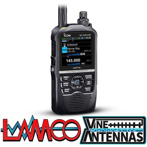 ID-52E PLUS HAM Radio Shop Amateur Radio Dealer Supplier Vine Antennas Amateur Radio Shops HAM Radio Dealer Supplier Retailer Second Hand Twelve Months Warranty