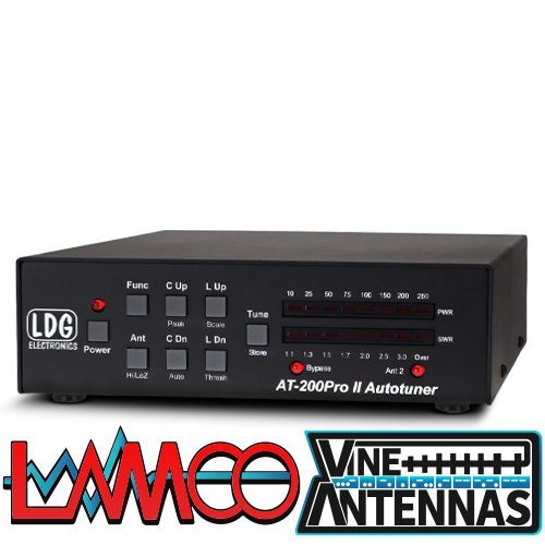 LDG AT-200ProII HAM Radio Shop Amateur Radio Dealer Supplier Vine Antennas Amateur Radio Shops HAM Radio Dealer Supplier Retailer Second Hand Twelve Months Warranty