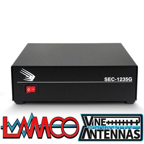 Samlex SEC-1235G HAM Radio Shop Amateur Radio Dealer Supplier Vine Antennas Amateur Radio Shops HAM Radio Dealer Supplier Retailer Second Hand Twelve Months Warranty
